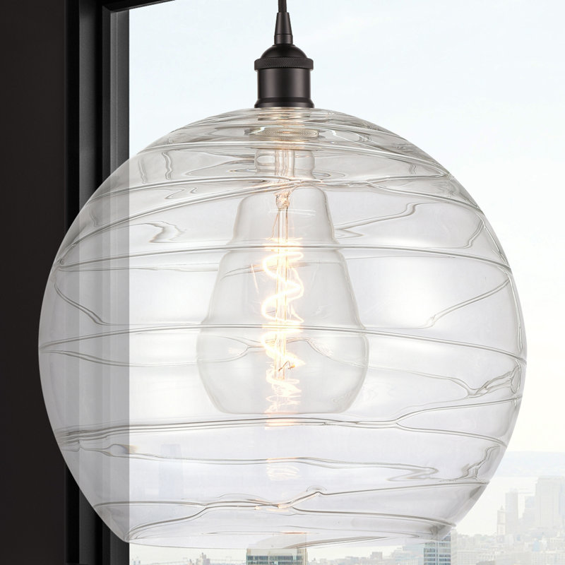 Luminaire suspendu sphère 1 lumière Cindi