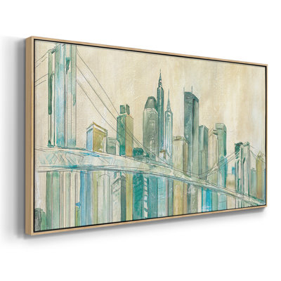 New York, toile tendue avec châssis, prête à être accrochée