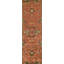 Tapis rouge / vert en laine touffeté à la main Statler-31380022-128492722