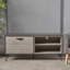 Meuble télé en bois avec armoire