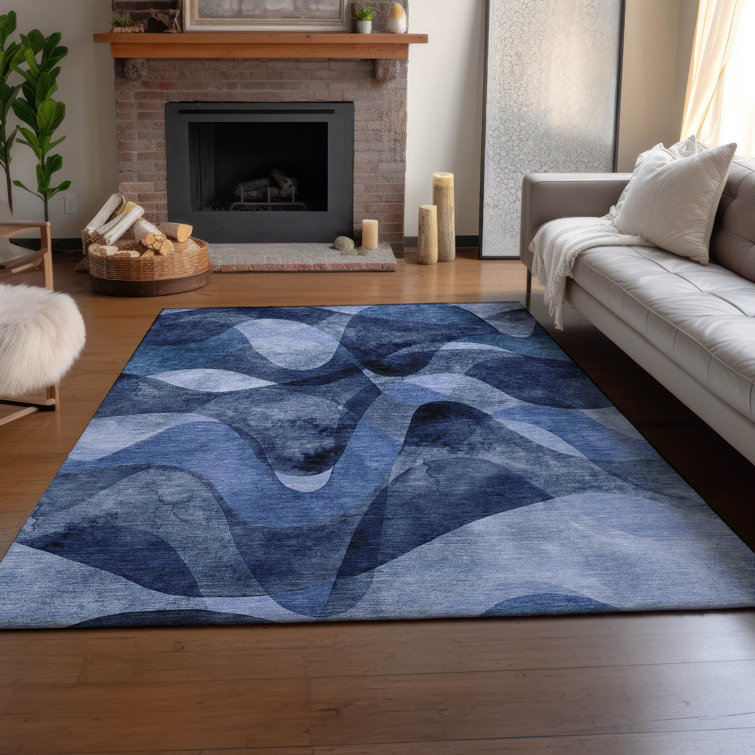 Limpho Area Rug with Non-Slip Backing