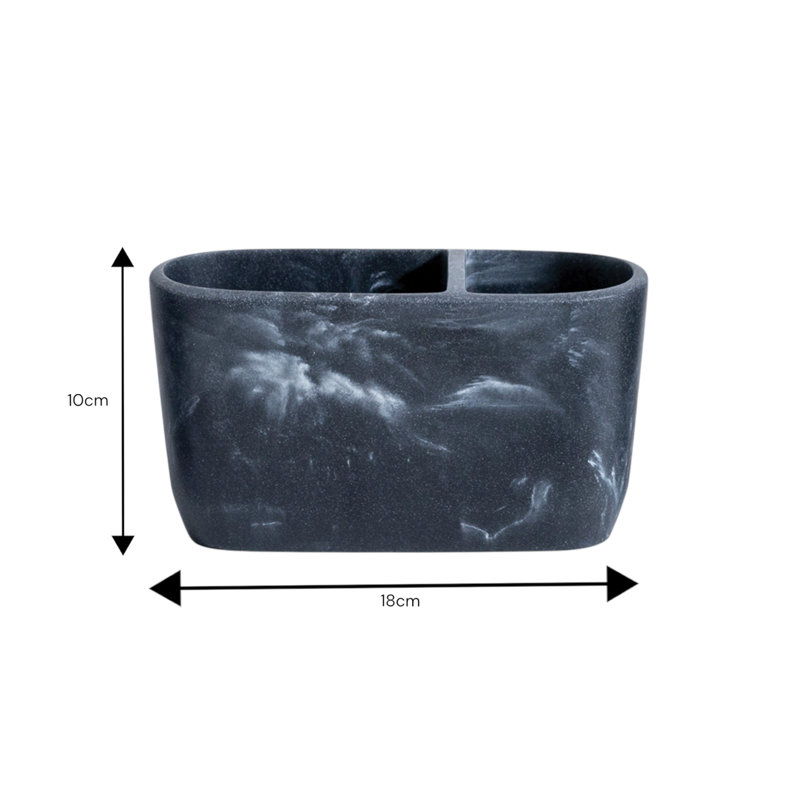 Cvetko Toothbrush Holder, Grey