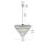 Lustre rond 36 pouces Iva-1998820948