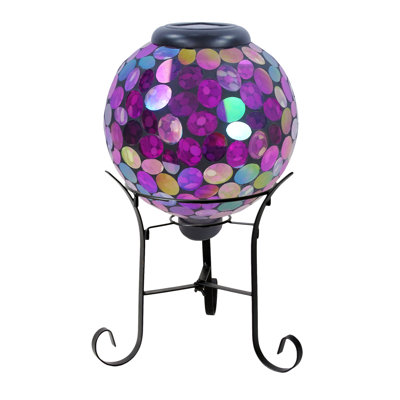 Sertorio No Subject Gazing Ball - Solar Powered
