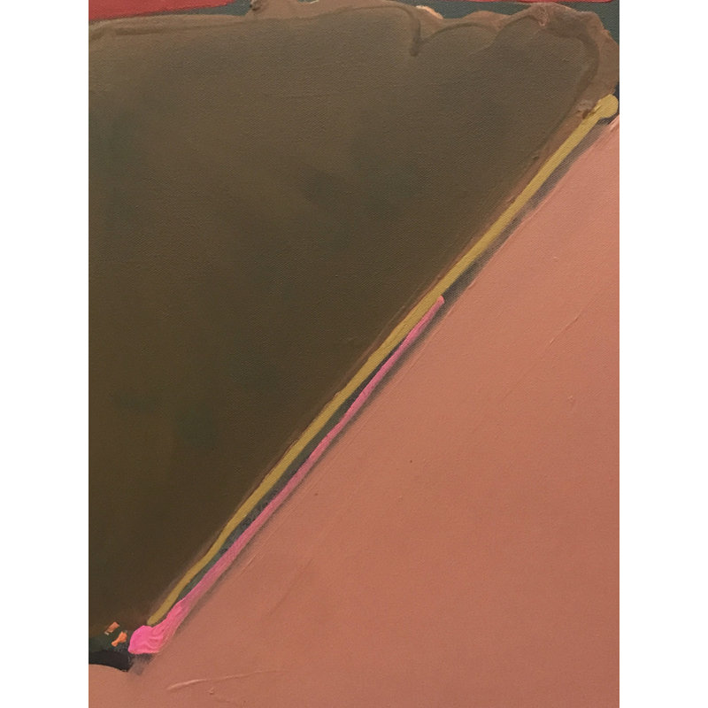 Art triangulaire abstrait | Acrylique sur toile | Par Manjunath Honnapura