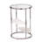 Ledermore Glass Top End Table
