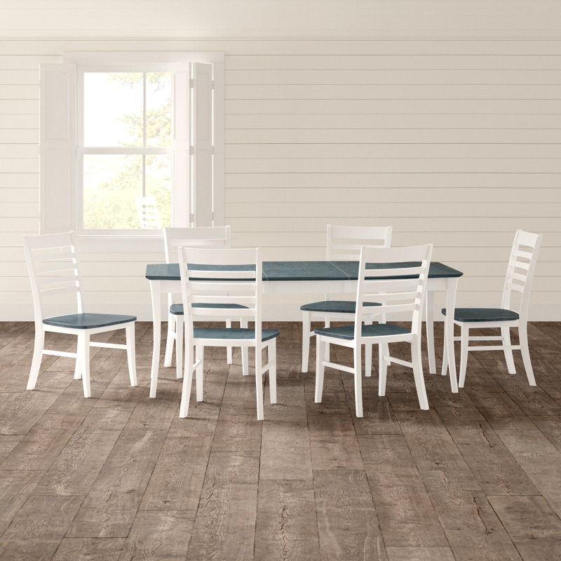 Ensemble de salle à manger extensible 7 pièces Cargin Havener, 7 pièces