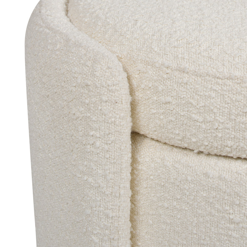 Chule Boucle Upholstered Storage Bench