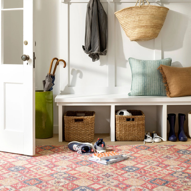Pali Multi Machine Washable Rug, Rectangle 2' x 3'