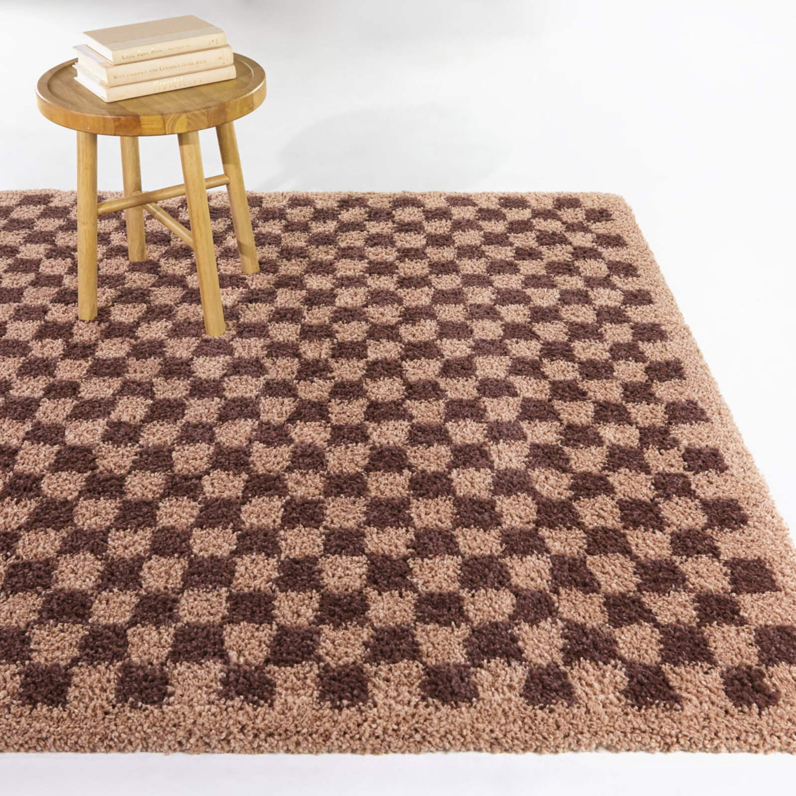 Walker Burgundy/Blush Rug, Rectangle 4'4" x 6'