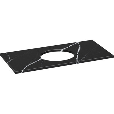 Plateau de meuble-lavabo 49 po Silestone Quartz