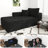 Boneless Cloudy Chaise, No Assembly Required, Modern Upholstered Corduroy Chaise With Deep Seat For Living Room Bedroom-998832218-998832214