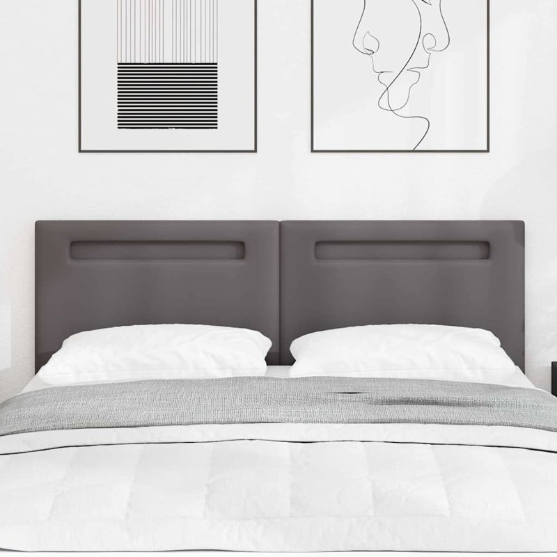 Headboard Wall-Mounted With Headboard Manual PVC
