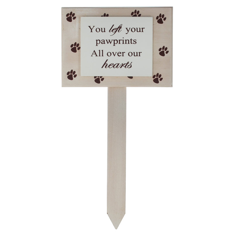 Duren Wood Animals Memorial Plaque