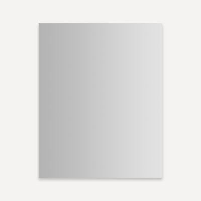 M Series Reserve Surface Mount or Recessed Frameless Medicine Cabinet with Adjustable Shelves and Lighting and Electrical Outlet