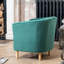 Tarbes Velvet Barrel Chair-1975111427