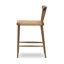 Tabouret Kershaw - comptoir en chêne fumé