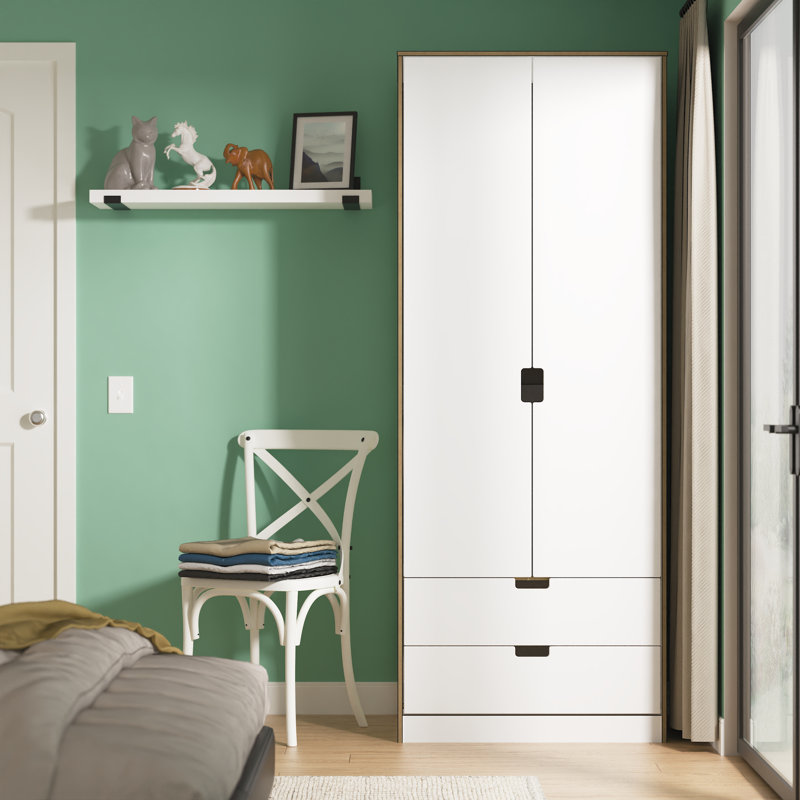 Buldir 2 Door 2 Drawer Wardrobe