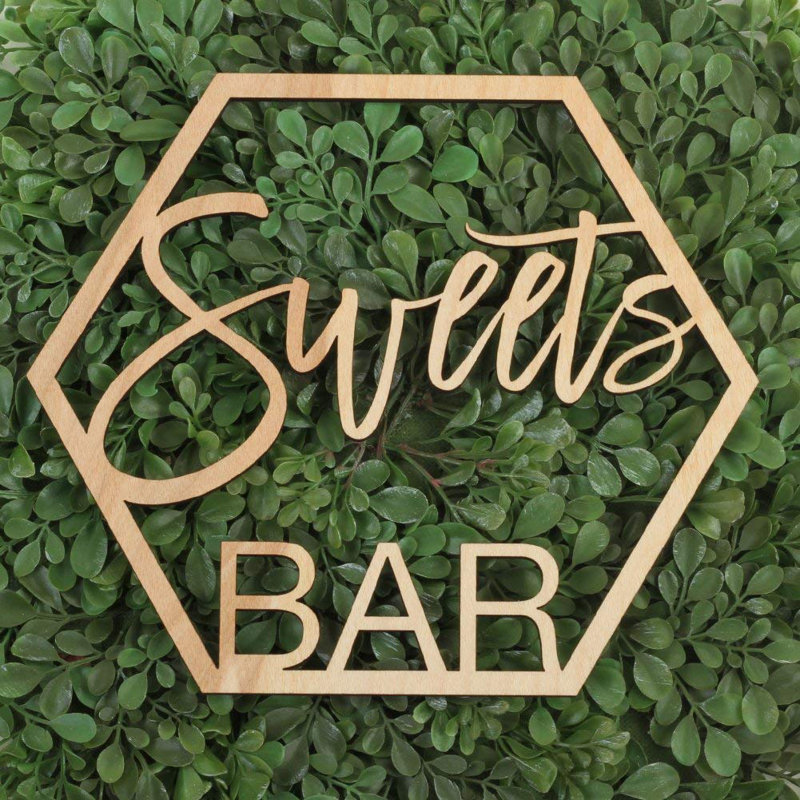 Décoration murale Sweets Bar