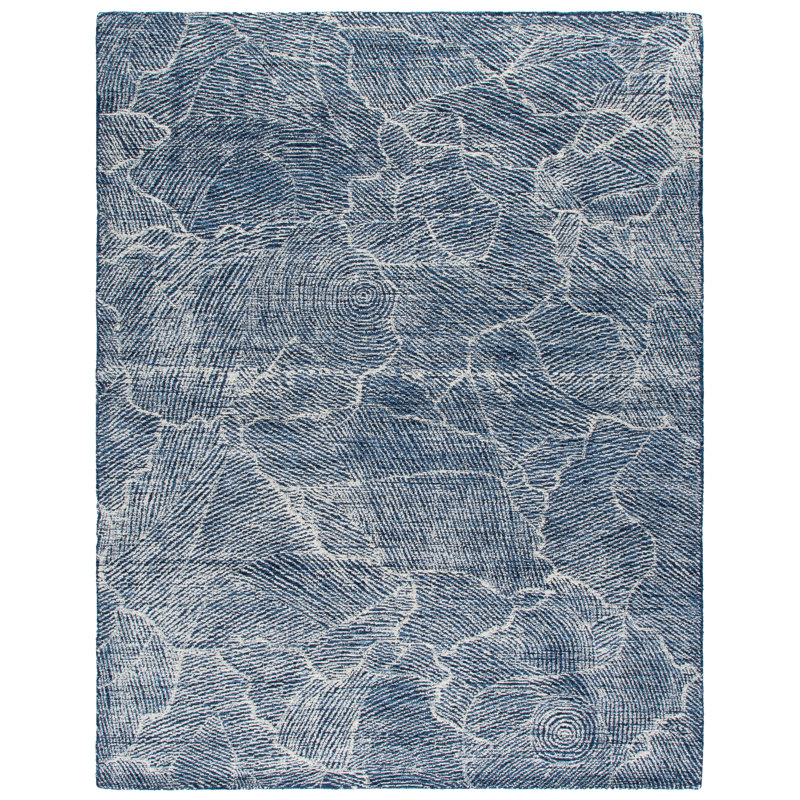 Mairianne Hand Tufted Wool Pile Abstract Rug, Rectangle 8' x 10'