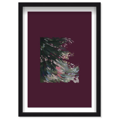 Falling Delicately Framed Graphic Art
