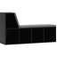 60.01 cm H x 108.01 cm W Cube Bookcase