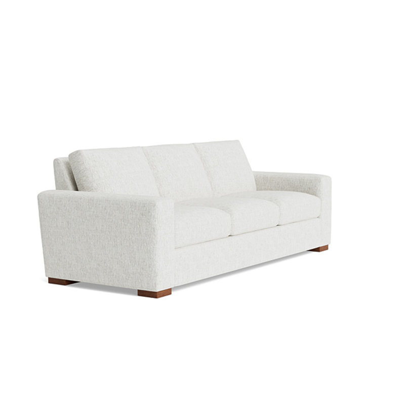 Couch Potato Sofa (95"), Performance Weave - Snow