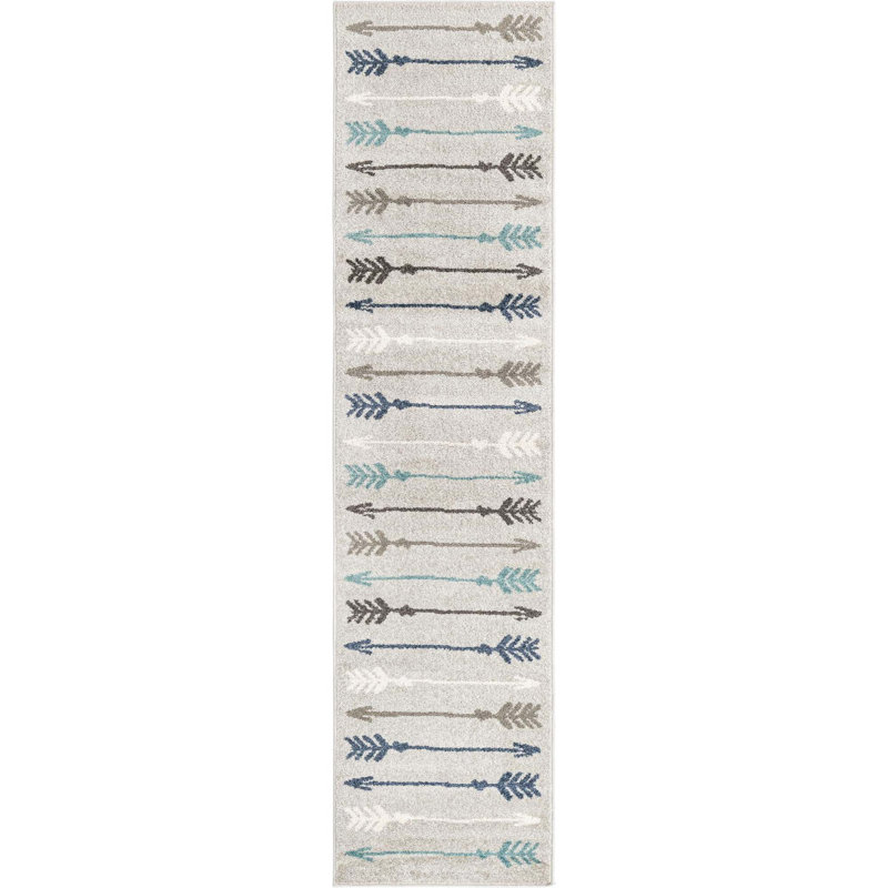 Dryden Geometric Indoor Rug, Runner 2'6" x 10'