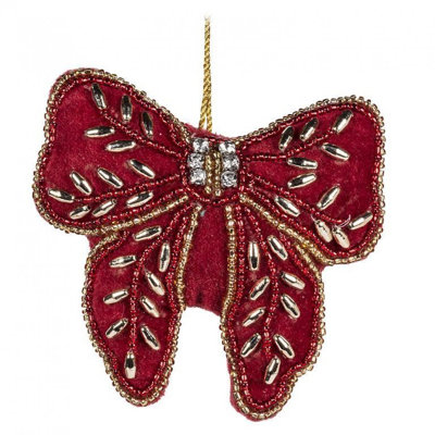 Bow Bead Ornament
