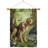 Double Sided 40'' H x 28'' W Polyester Animal Flag Set