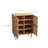 4-Doors Rattan Mesh Storage Cabinet-1821482555