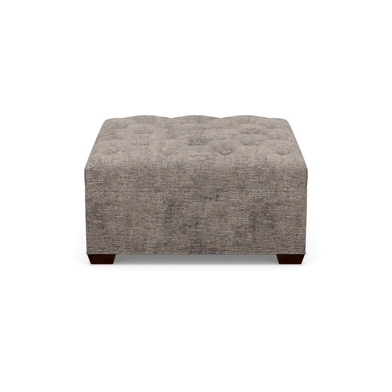 Square Ottoman, Walnut, 9637-86
