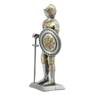 Figurine en français knight étain Tellier