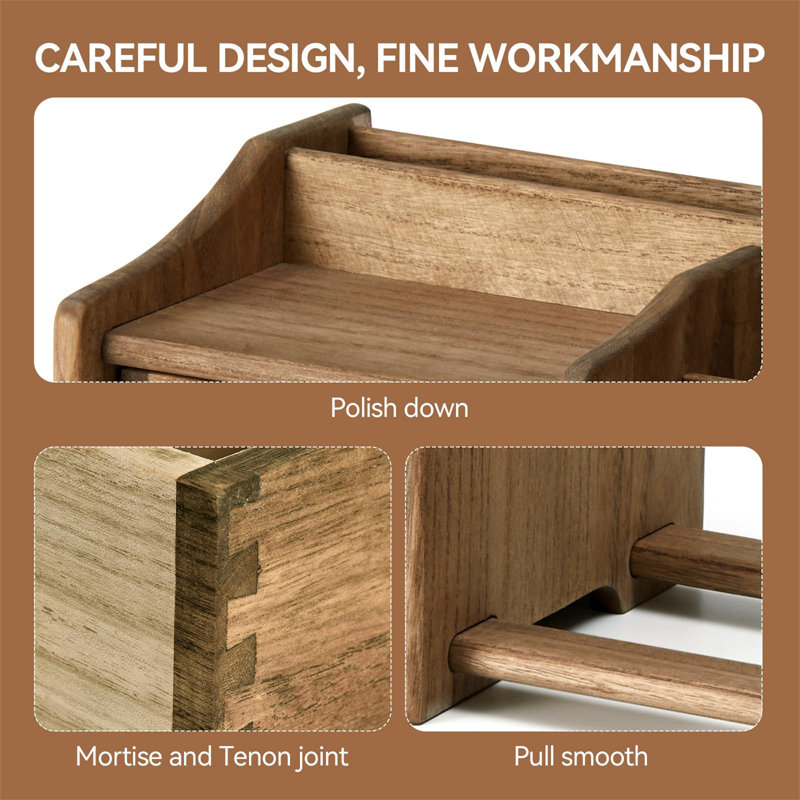 Manufactured Wood Desk Organiser