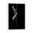 Silhouette Of Nude Woman by Johan Swanepoel - Wrapped Canvas Print-1567632436-1567632440