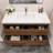 Azden 48" Wall-Mounted Single Bathroom Vanity Set-1129232581