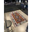 Tapis décoratif multicolore à motif frangé et à motif traditionnel-110042546