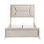 Tête de lit tapissier de luxe avec lit à DEL 1pc