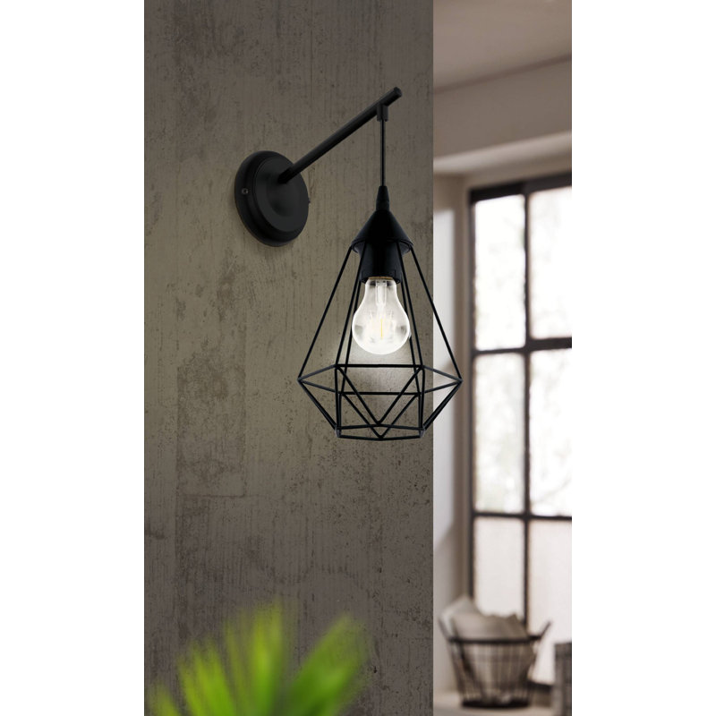 Bethania Armed Sconce, Black