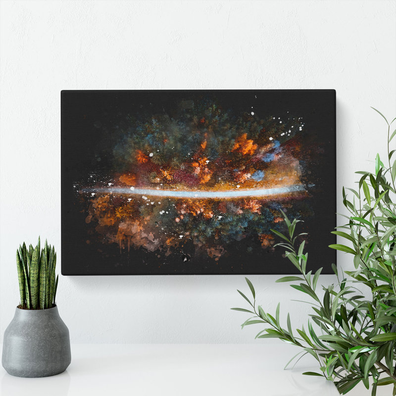 Forest Road - Wrapped Canvas, 35cm H x 50cm W x 3cm D