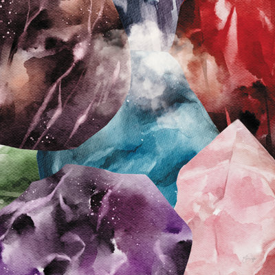 Collage de cristal - reproduction sur toile tendue