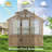 Wooden Polycarbonate Greenhouse-110737674-120237175