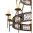 Toscano 15 - Light Gilded Tobacco Unique/Statement Pendant
