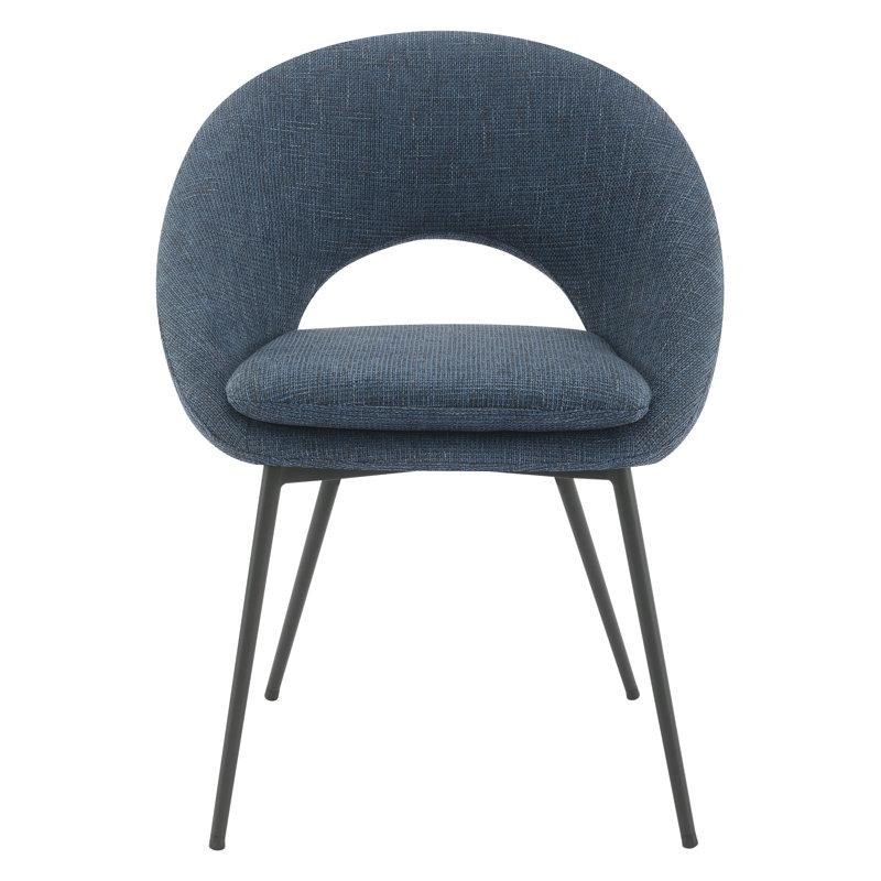 Chaise Hoseia, Bleu, Noir