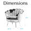 Fauteuil demi-tonneau Yumin-1778392168
