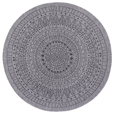 Porto Grey/Cream Reversible Rug