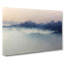 Misty Mountains in Abstract - Wrapped Canvas Painting Print-55310135