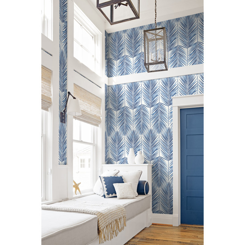 Paddington 1000cm x 52.1cm Smooth Matte Double Roll, Blue
