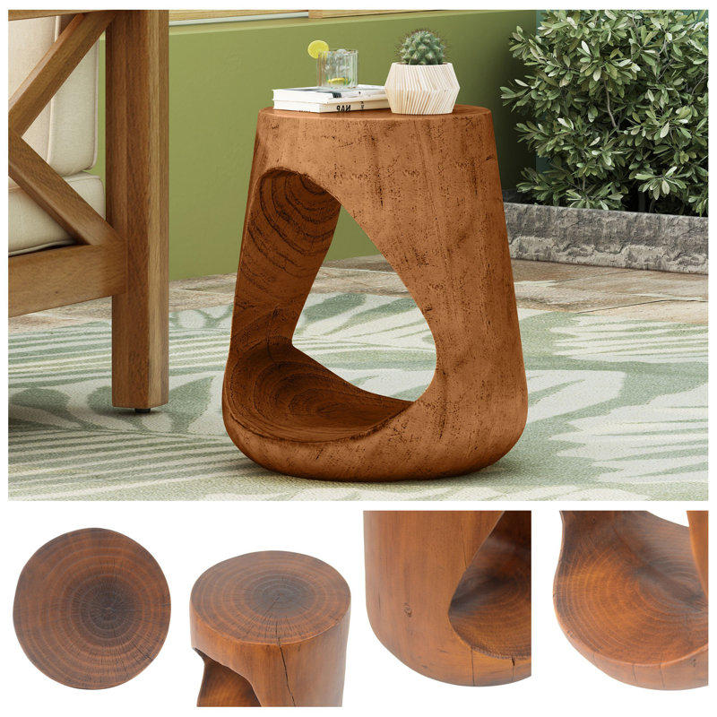 Table basse moderne et contemporaine, Marron antique