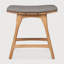 Osso Outdoor Teak Bar Stool-1151999405